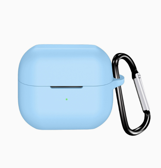 Силіконовий чохол Samsung Galaxy Buds3 / Buds3 Pro (Блакитний)