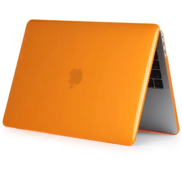 Чохол прозорий на MacBook  (Оранжевый)