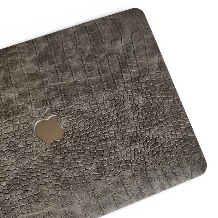 Чохол накладка з еко шкіри на MacBook Air 15 (A2941) (Серый 2)
