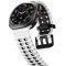 Двоколірний силіконовий ремінець для Samsung Watch Ultra 47 мм (білий)