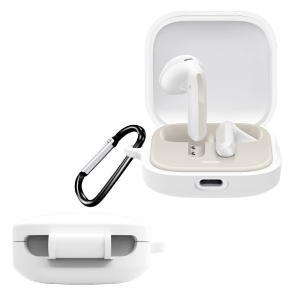 Силіконовий чохол для Redmi Buds 6 (White)