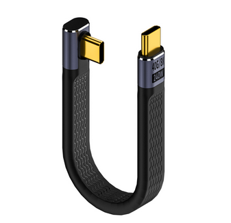 Кабель USB-C ↔ USB-C під кутом 240 Вт / 40 Гбіт/с / Thunderbolt 4