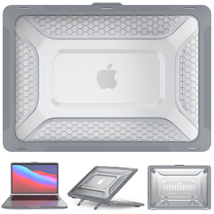 Протиударний чохол з підставкою для Macbook Air 15" A2941,  (Серый)