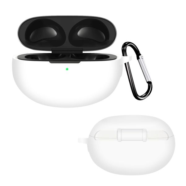 Силіконовий чохол для Realme Buds Air 5 Pro (Білий)