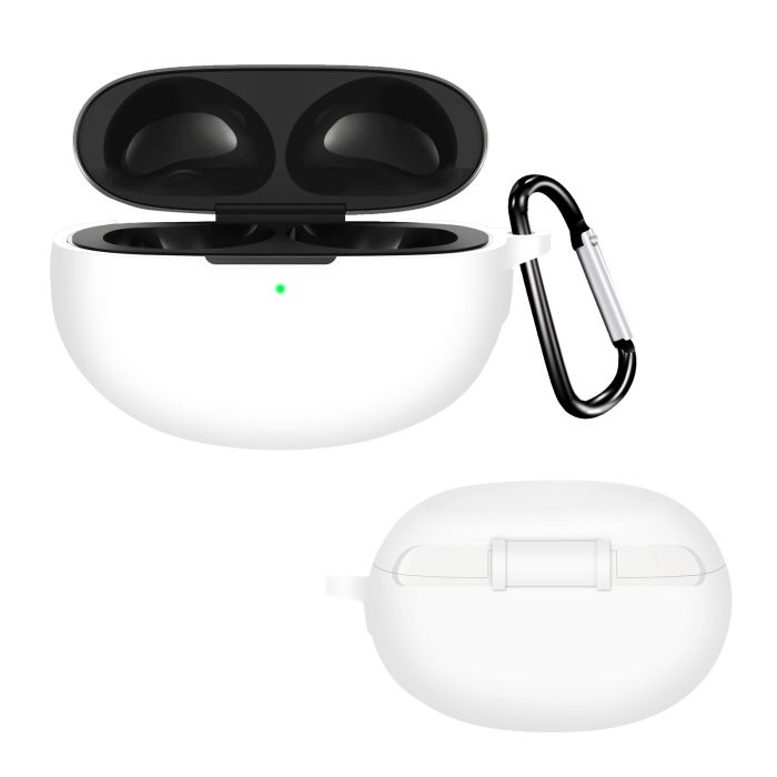Силіконовий чохол для Realme Buds Air 5 Pro (Білий)
