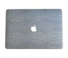 Чохол накладка на MacBook air 13 M1 ( 1932/2337 ) ШКІРЯНИЙ (Синий)