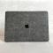 Чохол накладка на MacBook air 13 M1 ( 1932/2337 ) ШКІРЯНИЙ (Серый)