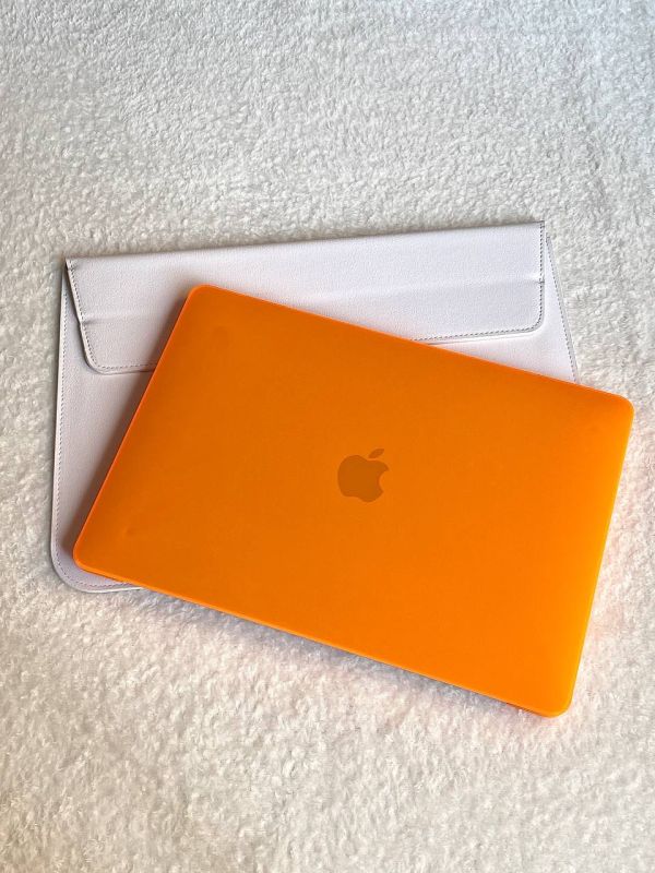 Чохол для MacBook Pro MacBook Pro 14" (2442/2779) матовий (Оранжевый)