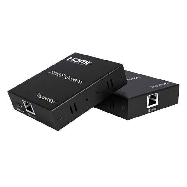 HDMI подовжувач по витой парі  IP Extender 200 метрів + IR