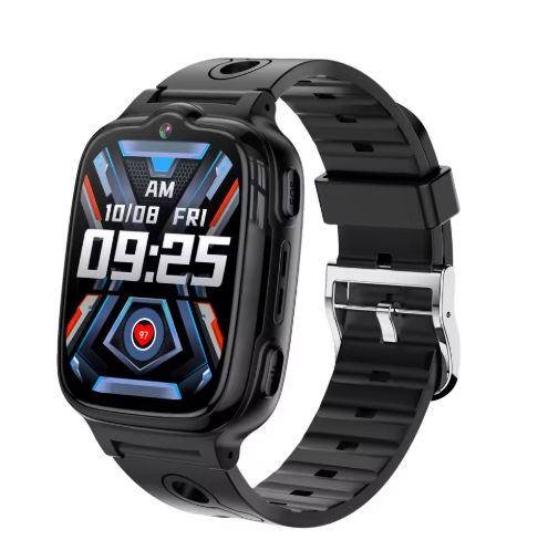 Дитячий смарт-годинник W19 4G з відеодзвінками та GPS — екран 1.83″, IP67 Українське меню (Чорні)
