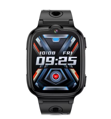 Дитячий смарт-годинник W19 4G з відеодзвінками та GPS — екран 1.83″, IP67 Українське меню (Чорні)