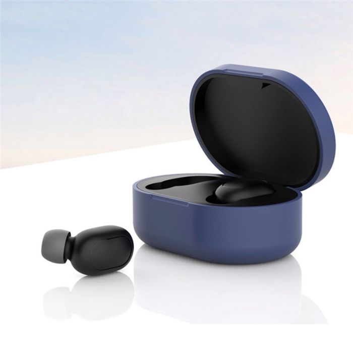 Чохол силіконовий BlackPink Xiaomi AirDots, Рожевий (Синий)