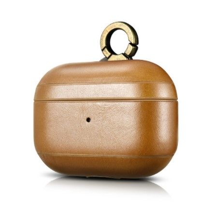 Чохол AirPods Pro iCarer Classic Leather Case , Світло Коричневий (Коричневий)
