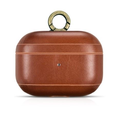 Чохол AirPods Pro iCarer Classic Leather Case , Світло Коричневий (Коричневый / Brown)