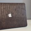 Чохол накладка на MacBook air 13 M2 (A2681) шкіра (Coffee)