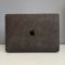 Чохол накладка на MacBook air 13 M2 (A2681) шкіра (Coffee)