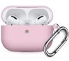 Чохол Силіконовий BlackPink для AirPods Pro Ultra Classic з карабіном, Зелений (Рожевий)