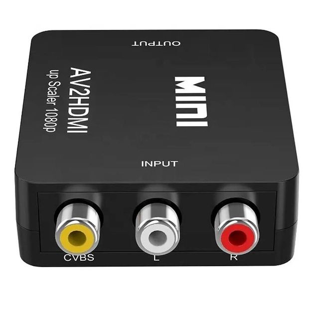 Перехідник AV2HDMI Up Scalre 1080P Black