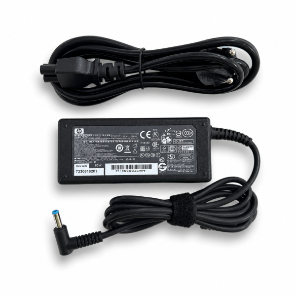 Блок живлення для ноутбука HP 19.5V 3.33A 65W 4.5×3.0 мм Blue Tip (блок+шнур)