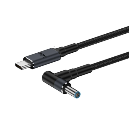 Кабель Type-C на HP/ASUS/DELL 4.5×3.0 мм для зарядки ноутбука (до 140W) 180 см.