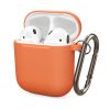 Чохол BlackPink для AirPods Ultra Classic з карабіном, Блакитний (Оранжевый)