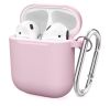 Чохол BlackPink для AirPods Ultra Classic з карабіном, Блакитний (Рожевий)