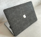 Чохол накладка на MacBook Pro 13  M1/M2/M3 ШКІРЯНИЙ (Сірий)