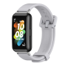 Силіконовий ремінець Mijobs для Huawei Band 10 / 9 / 8 — змінний браслет для фітнес-браслета (Gray)