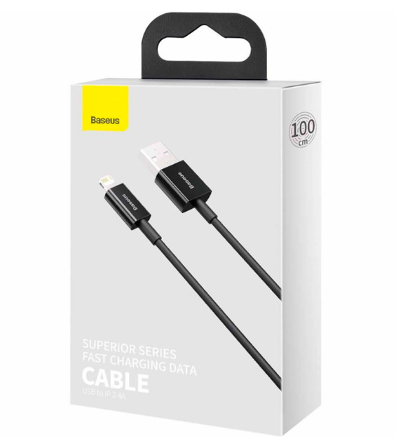 Дата кабель Baseus Superior Series Fast Charging Lightning Cable 2.4A (2m) (CALYS-C)