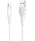 Дата кабель Borofone BX18 Optimal USB to MicroUSB (3m) (Білий)