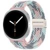 Ремінець плетений нейлоновий з магнітною застібкою для Samsung Watch 22 мм (gray pink blue)