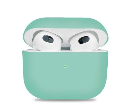 Силіконовий чохол для Apple AirPods 3 (Ментоловий)