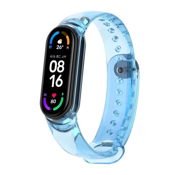 Силіконовий ремінець для браслета Xiaomi Mi Band 8/9 (Бракитний)