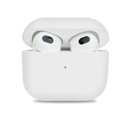 Силіконовий чохол для Apple AirPods 3 (Білий)