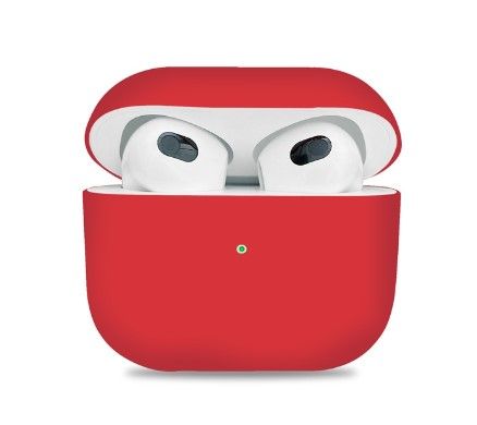 Силіконовий чохол для Apple AirPods 3 (Червоний)