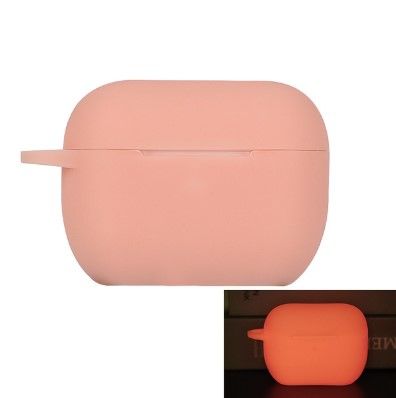 Чохол BlackPink для AirPods Pro, що світиться,  (Рожевий)