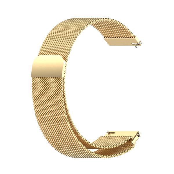 Ремінець міланська петля 22mm  (Жовтий)