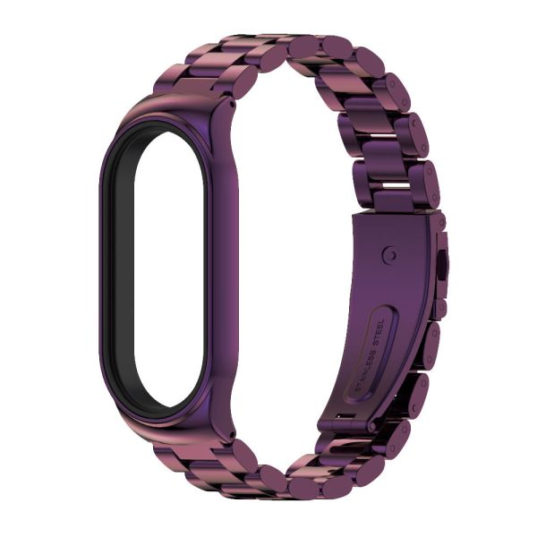 Ремінець металевий для Miband 8/9 MIjoas (Фиолетовый)