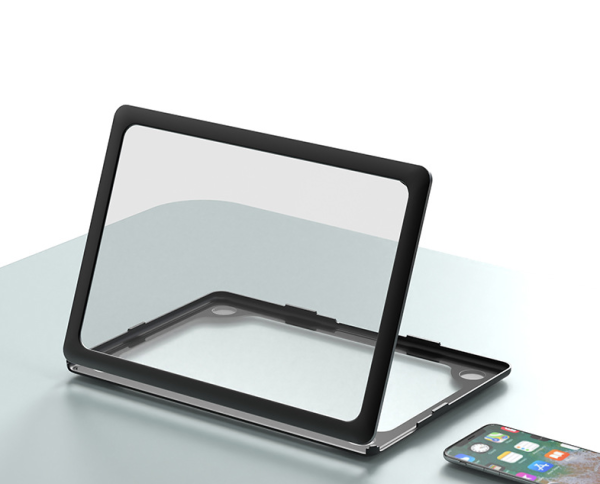 Чохол-рамка захисний для MacBook (прозорий, ультратонкий 0.35 мм, передня + задня панель) (Air 15.3 )