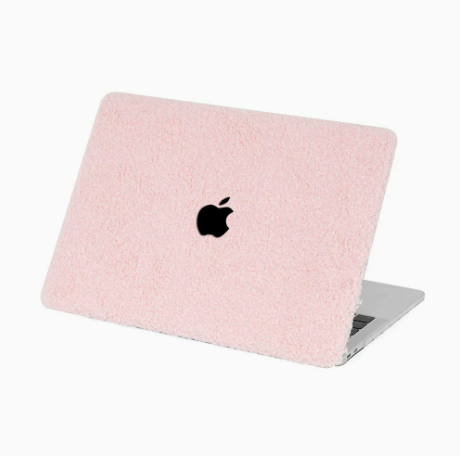 Чохол-накладка тканинний Teddy Fabric PRO для MacBook Pro 13.3 (Рожевий)