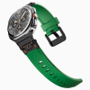 Металевий ремінець Armor Pro із силіконовою вставкою для Samsung Galaxy Watch 8 40/44 мм. (green+black)