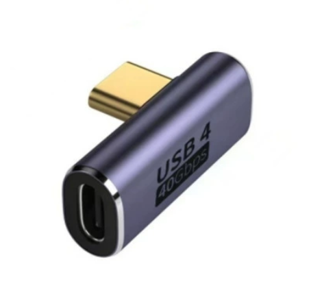 Адаптер USB4 Type-C ↔ Type-C 40Gbps — перехідники та конектори  (type 5)