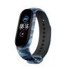 Ремінець BlackPink Силіконовий Хакі для Mi Band 3 | 4, Сірий (Синій)