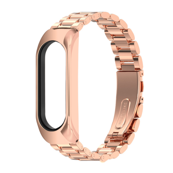 Ремінець металевий BlackPink для Mi Band 3/4/5/6|, ХЗ (Золотий)