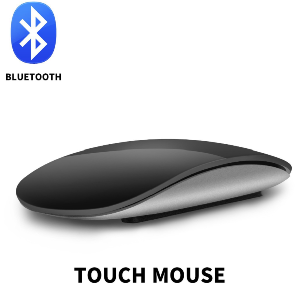 Сенсорна Bluetooth-миша Touch Mouse (тонка, безшумна, перезаряджувана) (чорна)