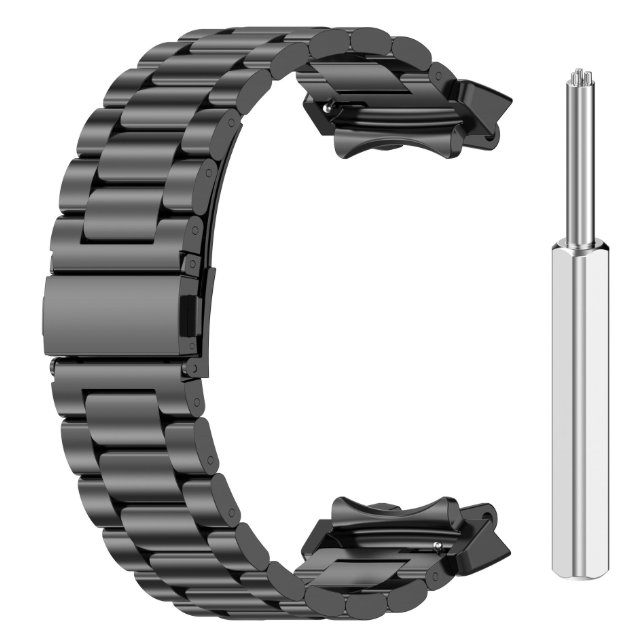 Металевий ремінець з нержавіючої сталі для Amazfit T-REX 3  (чорний)