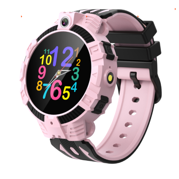 Дитячий смарт годинник (Геолокація+SOS+GPS)  Y04 (Pink)
