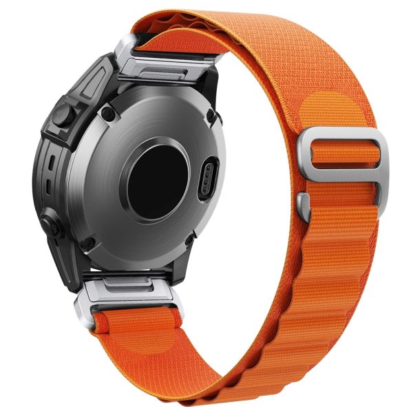 Ремінець Alpine Loop для Garmin 26 mm Fenix 6X | 7X | 5X Plus | 5X | Fenix 3 Quik Fit  (Orange)