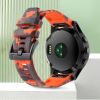Силіконовий ремінець для Garmin Fenix 7X / 6X / 5X (26 мм) (Камуфляж помаранчевий)