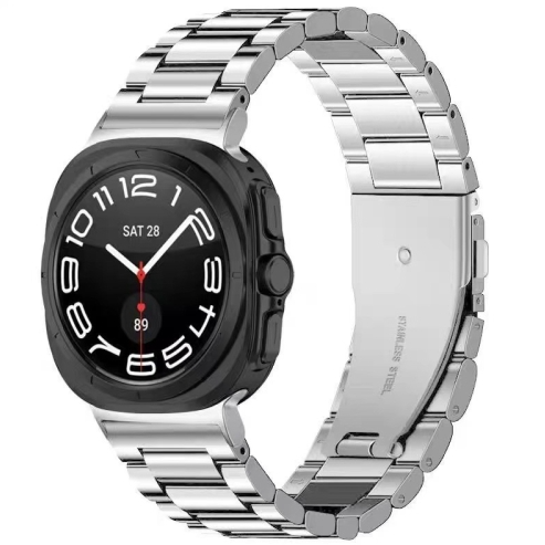 Металевий ремінець для Samsung Galaxy Watch Ultra / Watch 7 Ultra (Срібний)